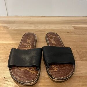 Sam Edelman Black Slide Sandals size 6.5